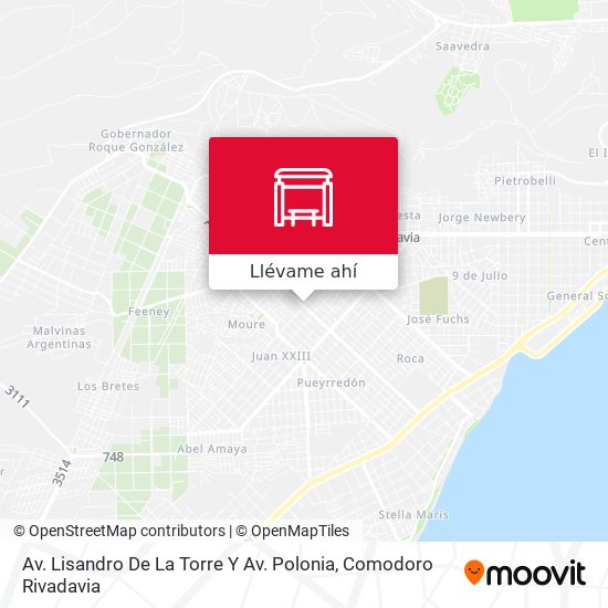 Mapa de Av. Lisandro De La Torre Y Av. Polonia