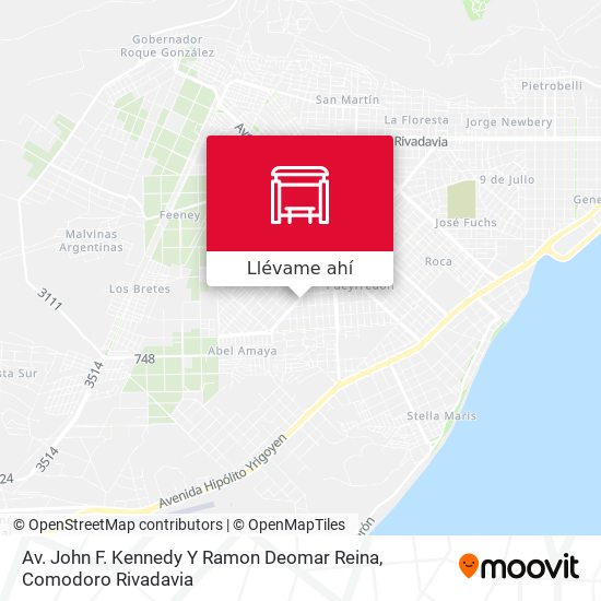 Mapa de Av. John F. Kennedy Y Ramon Deomar Reina