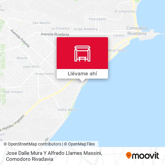 Mapa de Jose Dalle Mura Y Alfredo Llames Massini