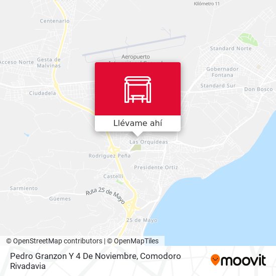 Mapa de Pedro Granzon Y 4 De Noviembre