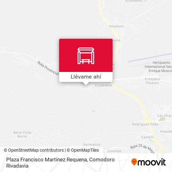 Mapa de Plaza Francisco Martinez Requena