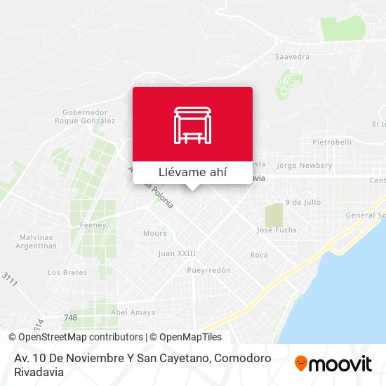 Mapa de Av. 10 De Noviembre Y San Cayetano