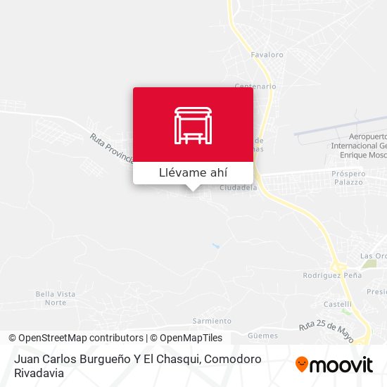 Mapa de Juan Carlos Burgueño Y El Chasqui