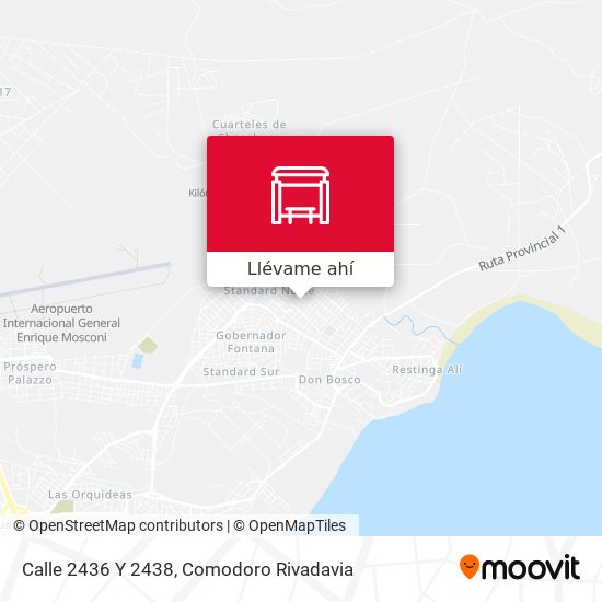 Mapa de Calle 2436 Y 2438