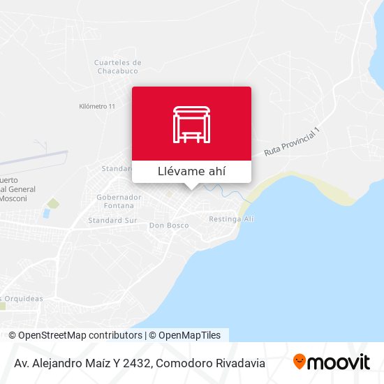 Mapa de Av. Alejandro Maíz Y 2432