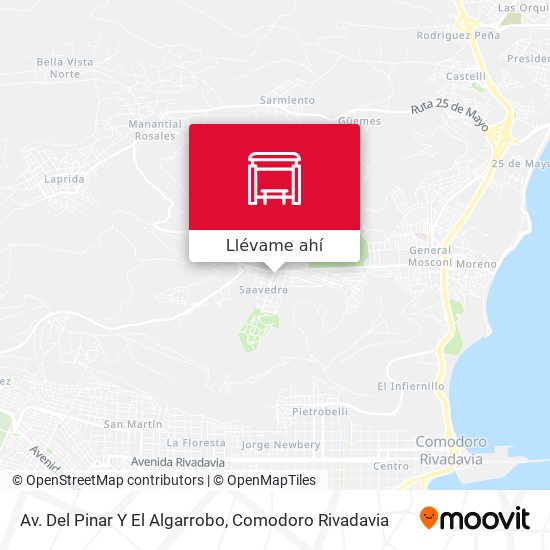 Mapa de Av. Del Pinar Y El Algarrobo