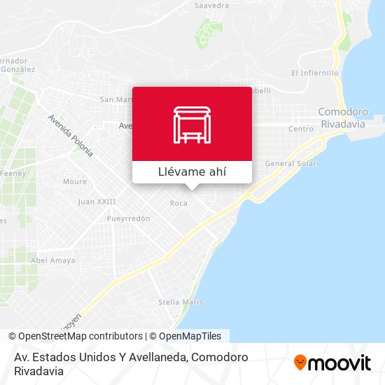 Mapa de Av. Estados Unidos Y Avellaneda