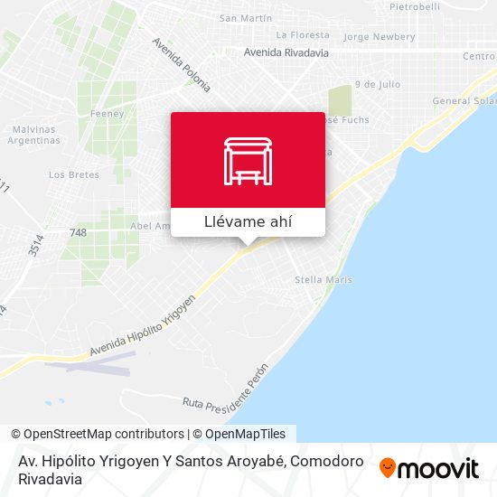 Mapa de Av. Hipólito Yrigoyen Y Santos Aroyabé