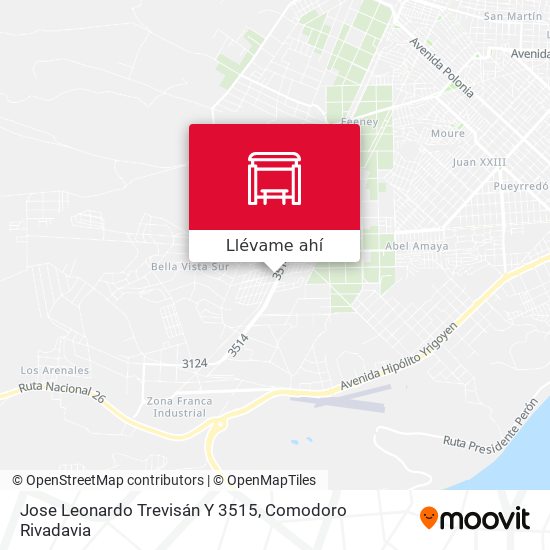 Mapa de Jose Leonardo Trevisán Y 3515