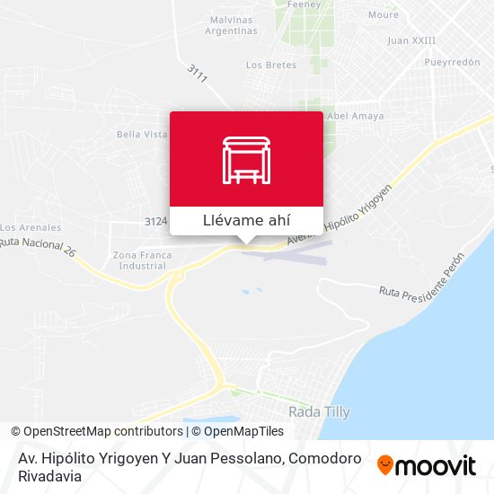 Mapa de Av. Hipólito Yrigoyen Y Juan Pessolano