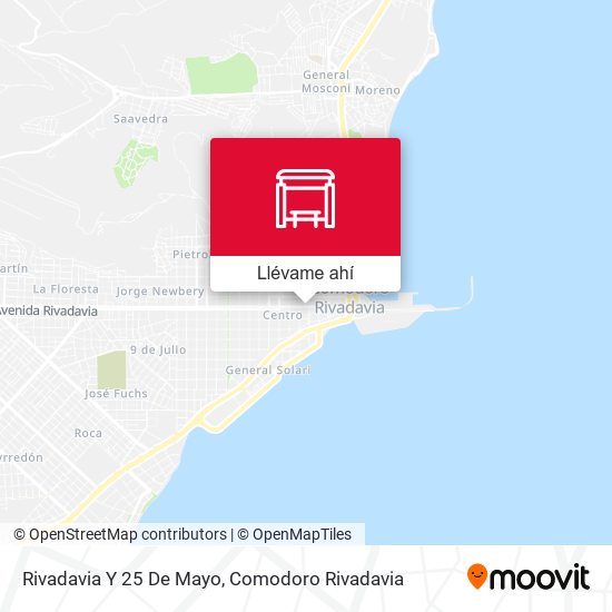 Mapa de Rivadavia Y 25 De Mayo