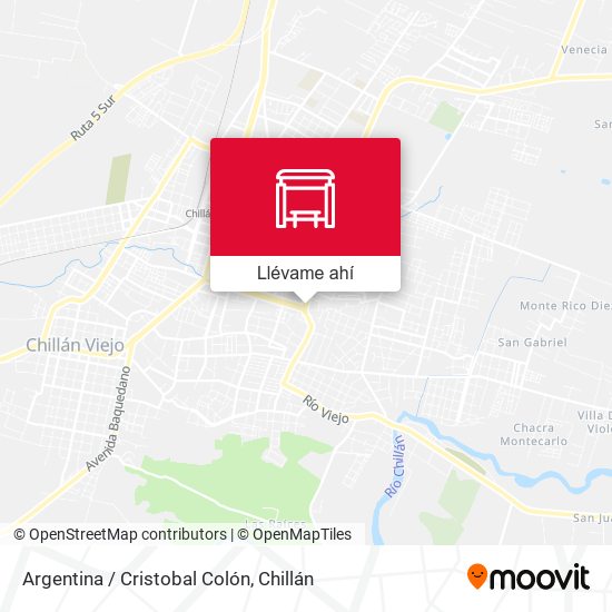 Mapa de Argentina / Cristobal Colón