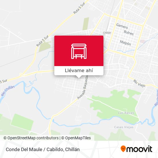 Mapa de Conde Del Maule / Cabildo