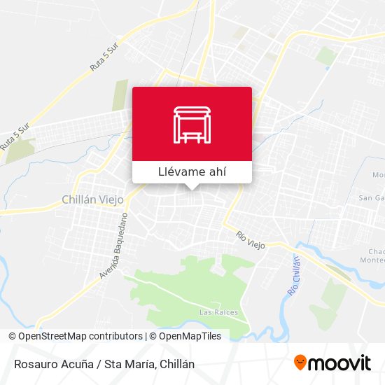 Mapa de Rosauro Acuña / Sta María