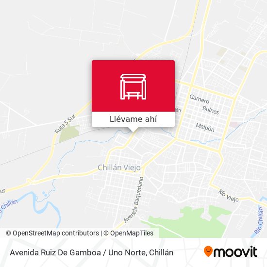 Mapa de Avenida Ruiz De Gamboa / Uno Norte
