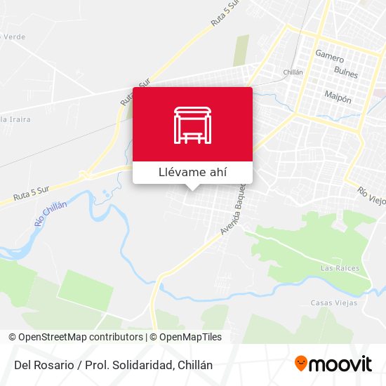 Mapa de Del Rosario / Prol. Solidaridad
