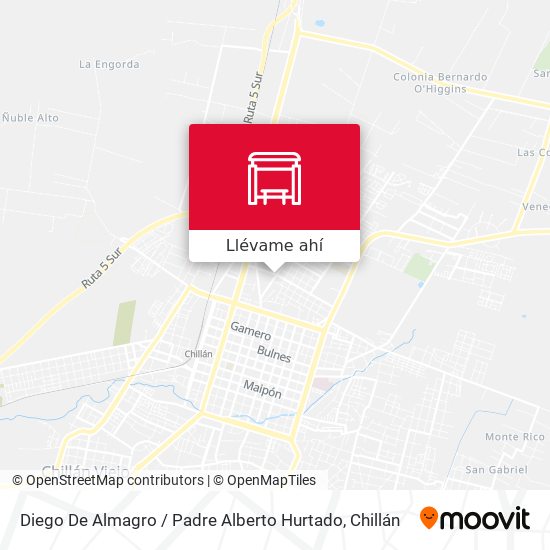 Mapa de Diego De Almagro / Padre Alberto Hurtado