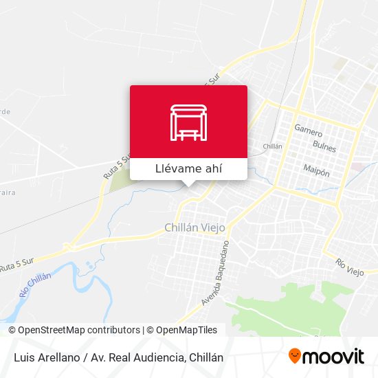 Mapa de Luis Arellano / Av. Real Audiencia