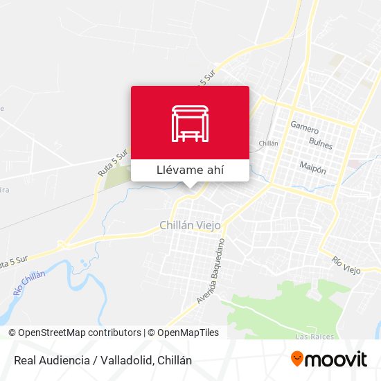 Mapa de Real Audiencia / Valladolid