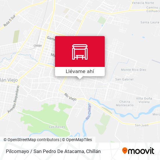 Mapa de Pilcomayo / San Pedro De Atacama
