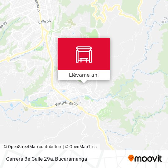 Mapa de Carrera 3e Calle 29a