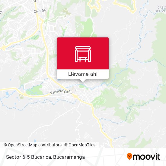 Mapa de Sector 6-5 Bucarica