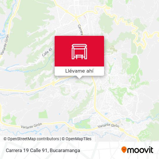 Mapa de Carrera 19 Calle 91