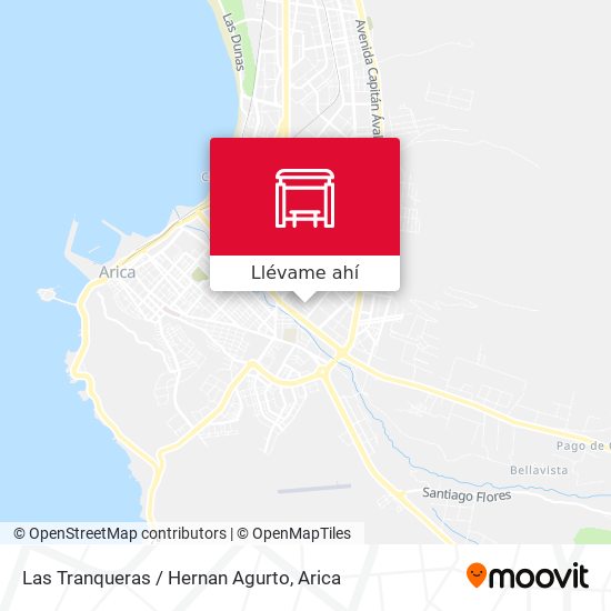 Mapa de Las Tranqueras / Hernan Agurto