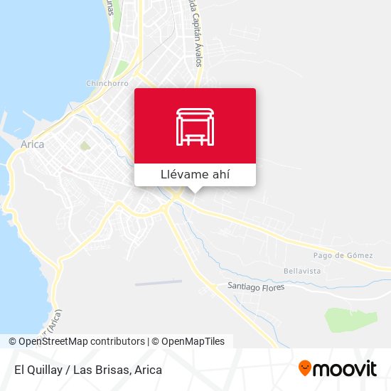 Mapa de El Quillay / Las Brisas