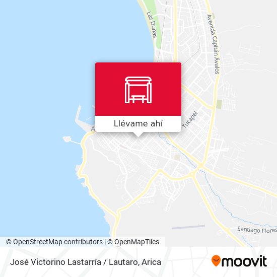 Mapa de José Victorino Lastarría / Lautaro