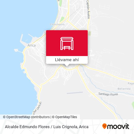 Mapa de Alcalde Edmundo Flores / Luis Crignola