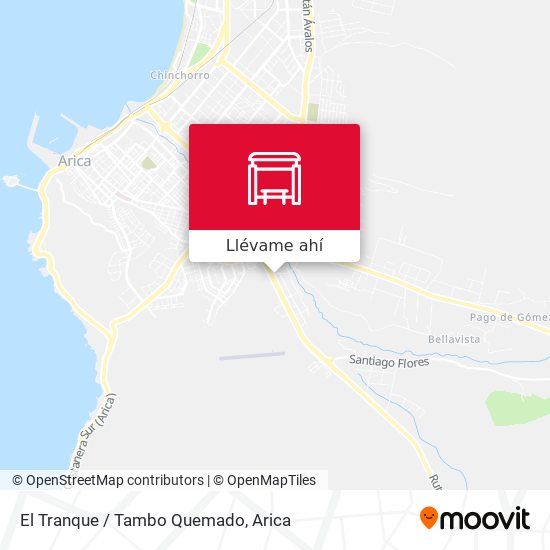 Mapa de El Tranque / Tambo Quemado