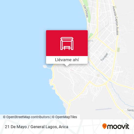 Mapa de 21 De Mayo / General Lagos