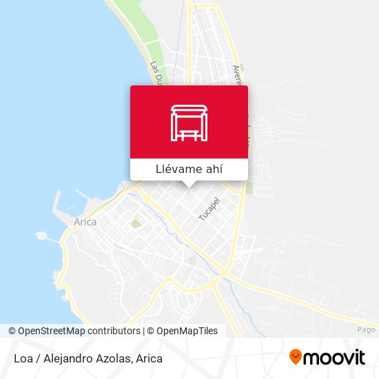 Mapa de Loa / Alejandro Azolas