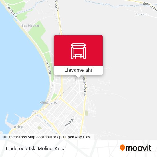 Mapa de Linderos / Isla Molino