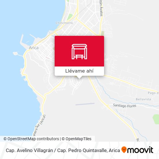 Mapa de Cap. Avelino Villagrán / Cap. Pedro Quintavalle