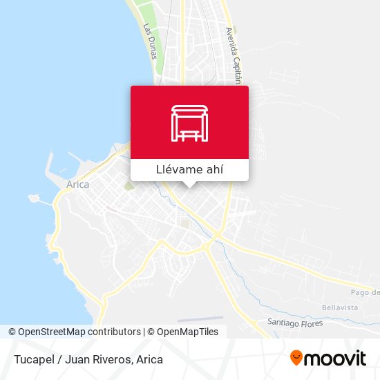 Mapa de Tucapel / Juan Riveros