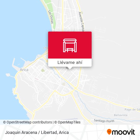 Mapa de Joaquin Aracena / Libertad