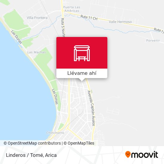 Mapa de Linderos / Tomé