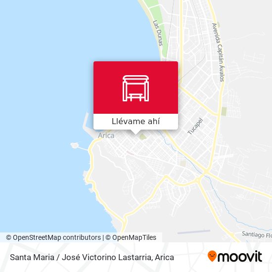Mapa de Santa Maria / José Victorino  Lastarria