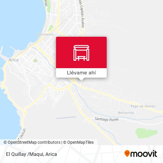 Mapa de El Quillay /Maqui
