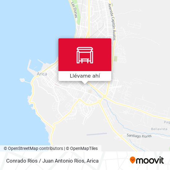 Mapa de Conrado Rios / Juan Antonio Rios