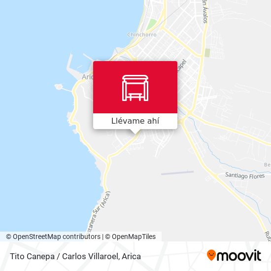Mapa de Tito Canepa / Carlos Villaroel