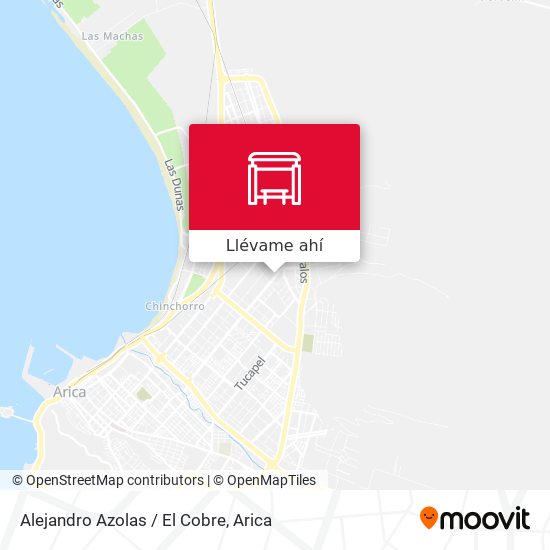 Mapa de Alejandro Azolas / El Cobre