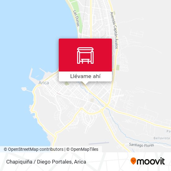 Mapa de Chapiquiña / Diego Portales