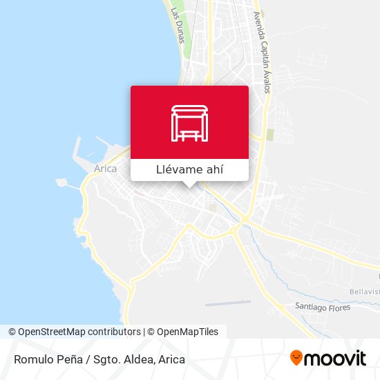 Mapa de Romulo Peña / Sgto. Aldea