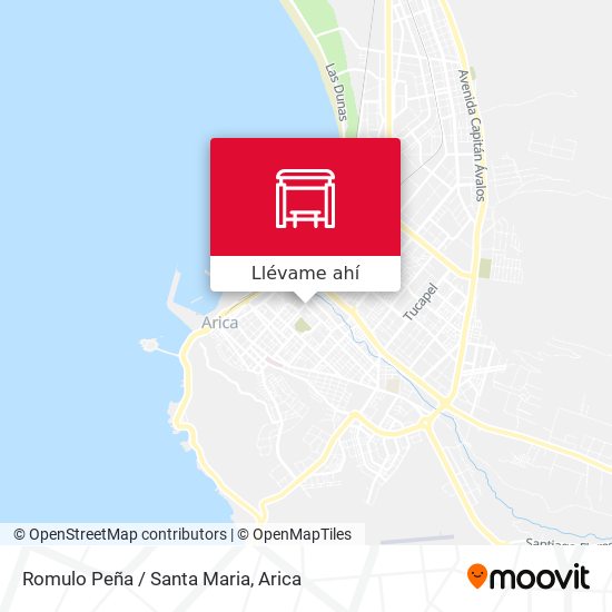 Mapa de Romulo Peña / Santa Maria
