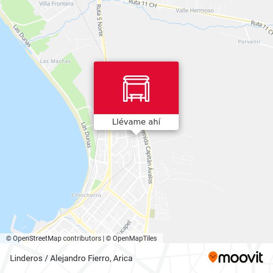 Mapa de Linderos / Alejandro Fierro