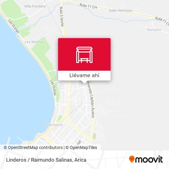 Mapa de Linderos / Raimundo Salinas