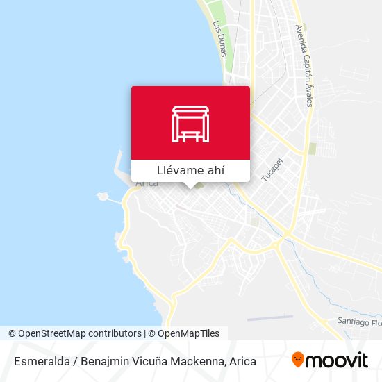 Mapa de Esmeralda / Benajmin Vicuña Mackenna